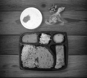 Mini Meals ( Veg Biriyani, Variety Rice, Curd Rice, Porial, Appalam,Chapathi 1pc, Sweet)