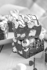 Chocolate Fruit Cake (Barfi)