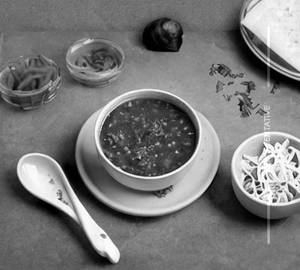 Veg Burnt Garlic Soup