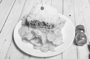 Pineapple Paneer Cheese Toast Sandwich