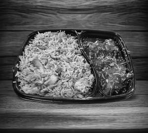 Chicken Fried Rice + Chicken Manchurian (5Pcs)