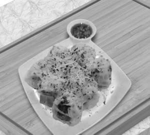 Chicken Pizza Momo ( 8 pcs)