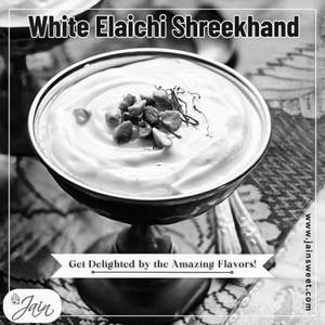 White Elaichi Shrikhand