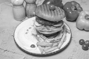 Chefs Special Jaw Breaker Burger