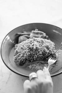 Herb Crusted Sole Fish
