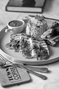 Grilled Cottage Cheese Steak