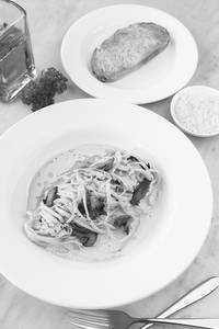 Forest Mushroom Linguini Pasta