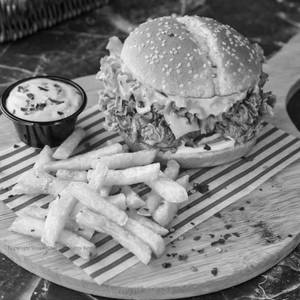 Zinger Burger With Fries