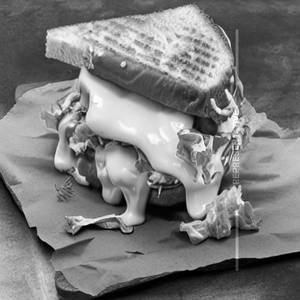 Melting chicken sandwich