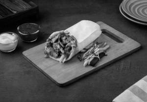Chicken Schezwan Shawarma