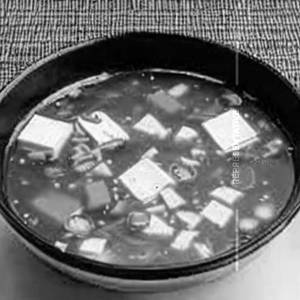 Tofu Vegetable Clear Soup