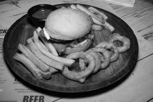 Classic Smash Chicken Burger
