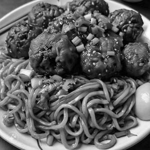 Manchurian Dry full and choice in noodles