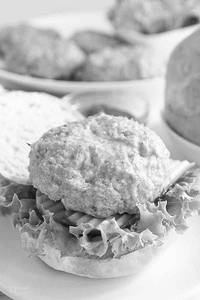 Roasted Chicken Burger