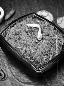 Chicken Triple Schezwan Fried Rice