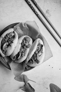 Basil Mushroom Bao (2pcs)