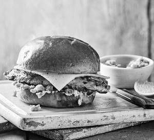 Mexican Chicken Burger