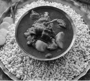 Baripada Special Mudhi Mangsha jhola