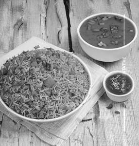Triple Schezwan Fried Rice 