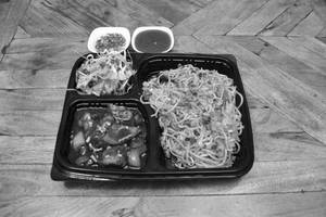 Burnt Garlic Noodles Chilli Chicken Combo