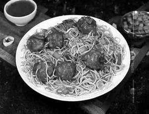Veg Manchurian Noodles