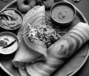 Onion Uttpam and choice in Dhosa