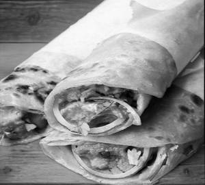 Chilli Paneer Wrap Protein Rich