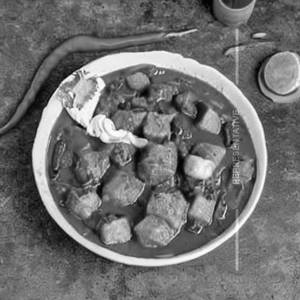 Manghser Jhol Aloo Diye