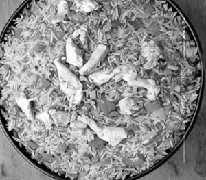 Chicken Burnt Garlic Fried Rice