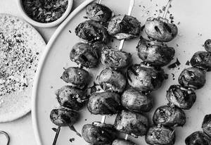 Mushroom Kebab