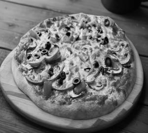 Mix veg pizza