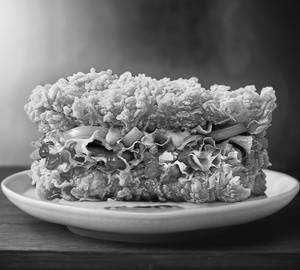 No bun burger