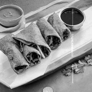 Mutton tikkia roll