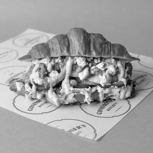 Veggie Croissant Sandwich.