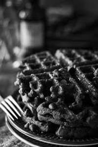 Dark Chocolate Waffles
