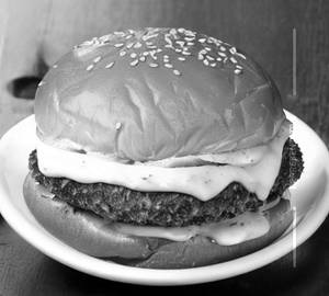 Creamy chicken burger