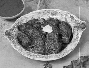 Chicken  Green Ghee Roast