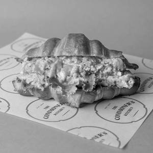 Scrambled Egg Croissant Sandwich.