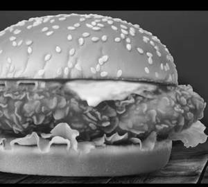 Jumbo chicken Burger 