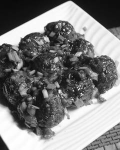 Dry Veg Manchurian Balls