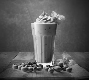Blackcurrant Milkshake