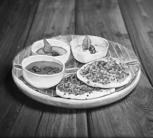 Mini Uttappa with Butter