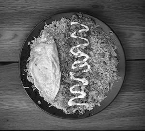 Chopper rice with topping                                             