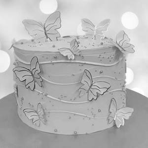 Eggless Butterfly Cake [600 Grams]