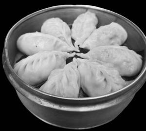 Chicken Black pepper momos