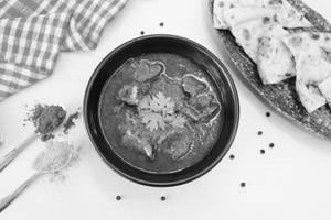 Mutton Do Pyaaza [2 Pieces] With 2 Pcs Roti