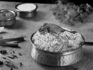 Hyderabad Chicken Dum Biryani