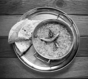 Dal Fry with Tawa Roti