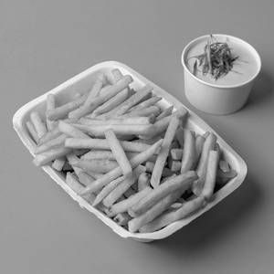 Fries With Cheese Dip