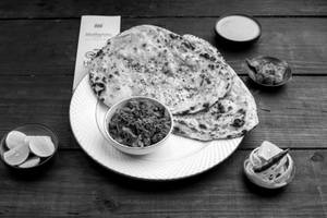 Mushroom Boti & Butter Naan